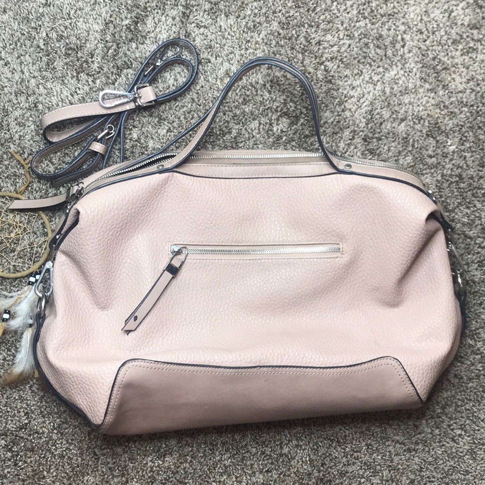 Blush Pink Hobo Bag